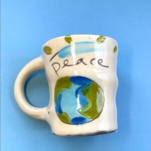 Peace Ceramic Mug by Sundance